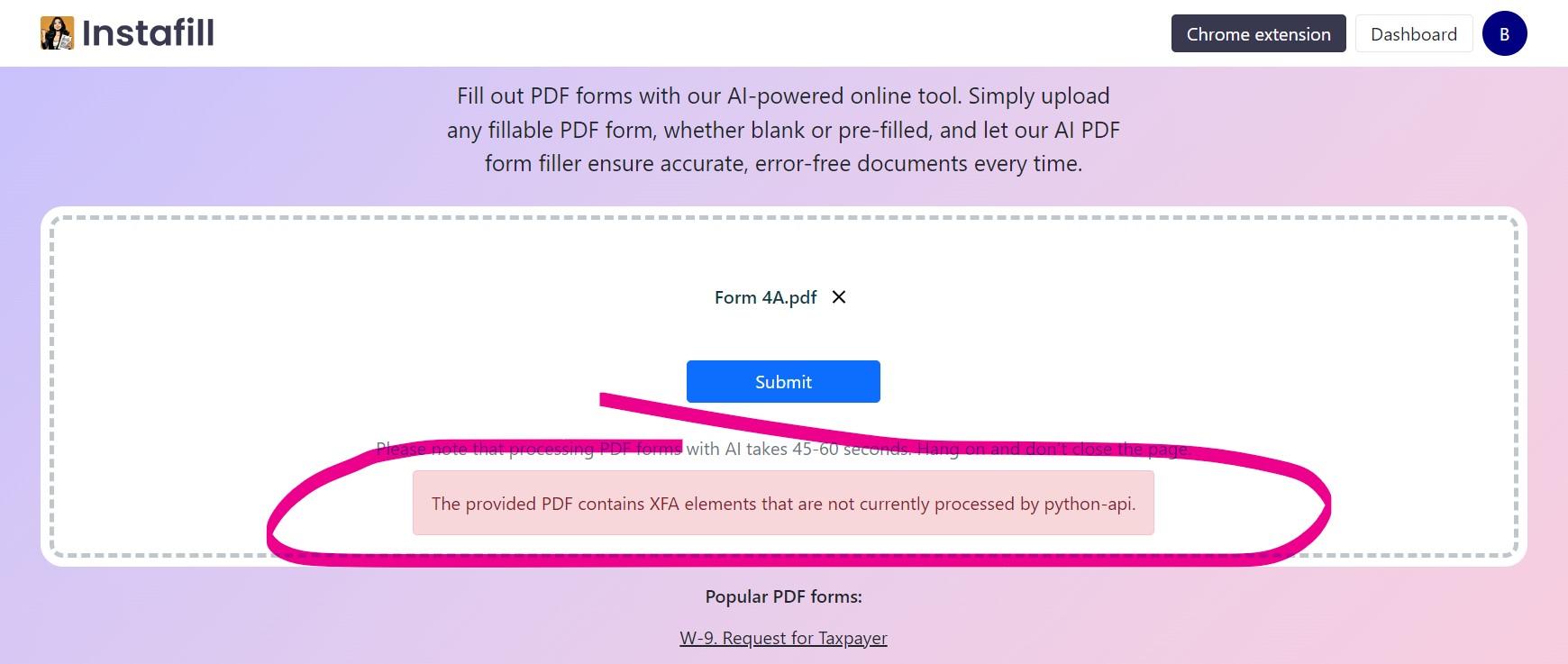 PDF Form Types